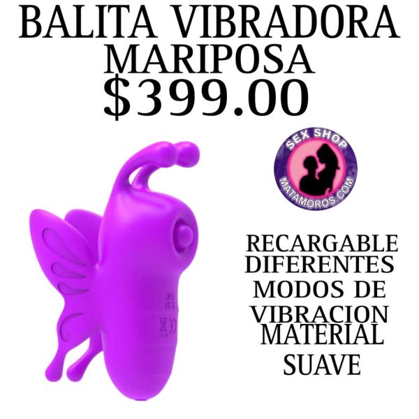 VALITA VIBRADORA MARIPOSA